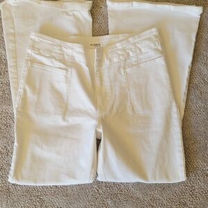 Maurices White Flare & Wide Leg Jeans